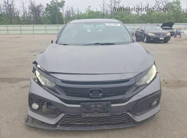 SHHFK7H41HU413643 2017 HONDA CIVIC Серый Вид спереди