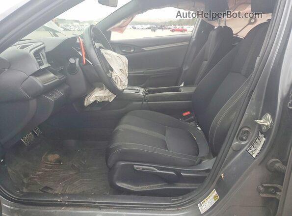 SHHFK7H41HU413643 2017 HONDA CIVIC Серый Вид салона спереди