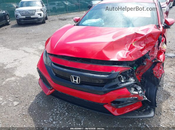 SHHFK7H41JU237764 2018 HONDA CIVIC Red Դիմացի տեսք