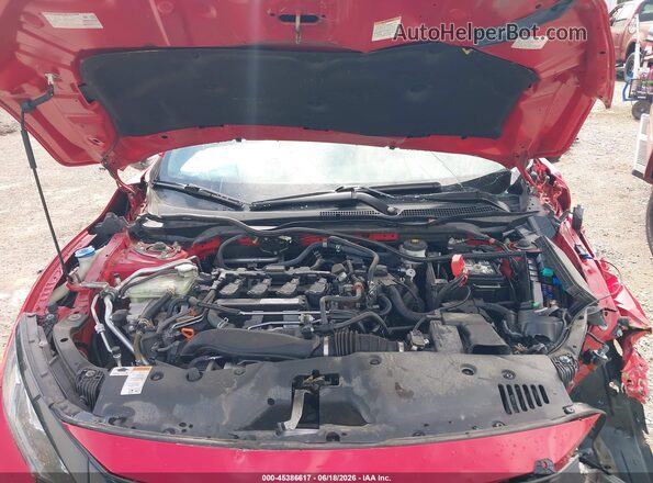 SHHFK7H41JU237764 2018 HONDA CIVIC Red Հետևի տեսք
