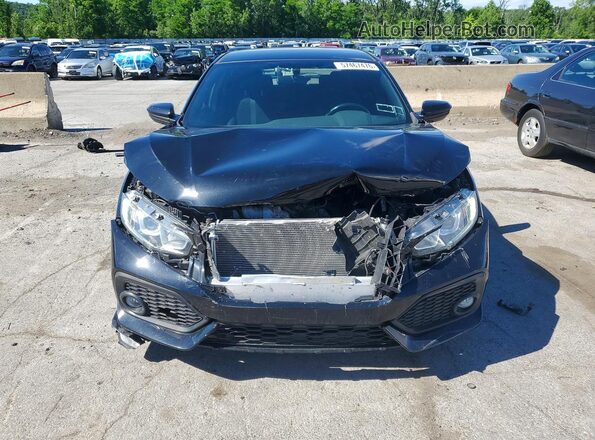 SHHFK7H41JU411686 2018 HONDA CIVIC Black Vista frontal