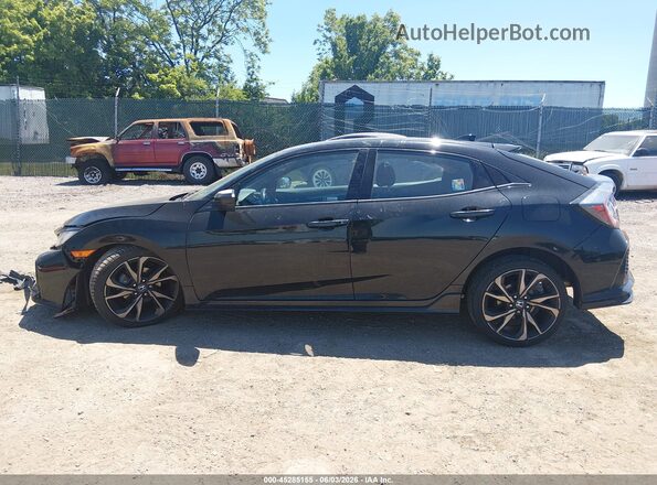 SHHFK7H41KU412287 2019 HONDA CIVIC Black 