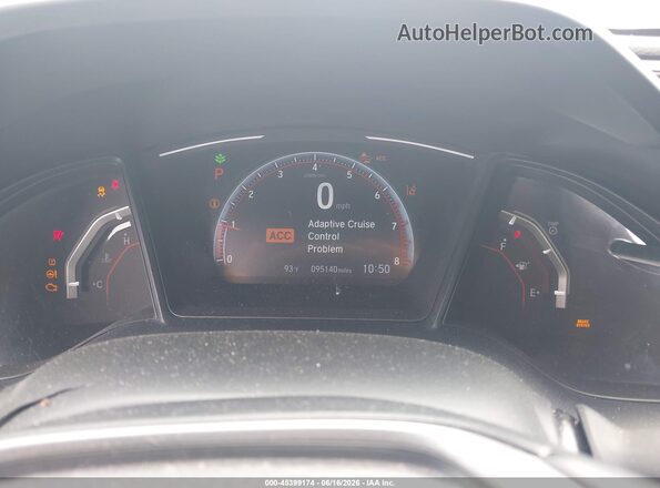 SHHFK7H41LU209384 2020 HONDA CIVIC Blue Հետևի նստատեղերի տեսք