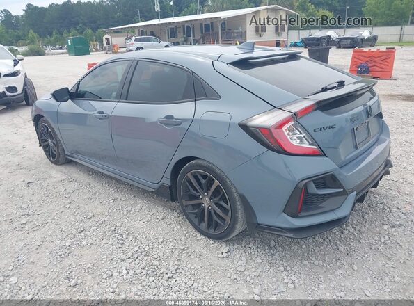 SHHFK7H41LU209384 2020 HONDA CIVIC Blue Հետևի ձախ