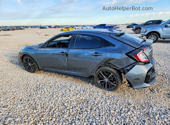 SHHFK7H41MU227689 2021 HONDA CIVIC Серый Задняя левая четверть
