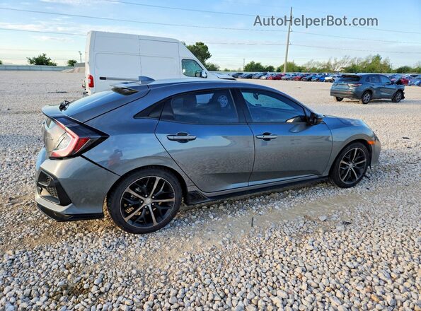 SHHFK7H41MU227689 2021 HONDA CIVIC Серый Задняя правая четверть