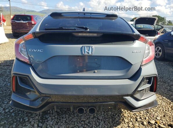 SHHFK7H41MU421140 2021 HONDA CIVIC Gray 