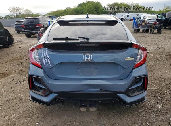 SHHFK7H41MU421865 2021 HONDA CIVIC Gray Հետևի տեսք