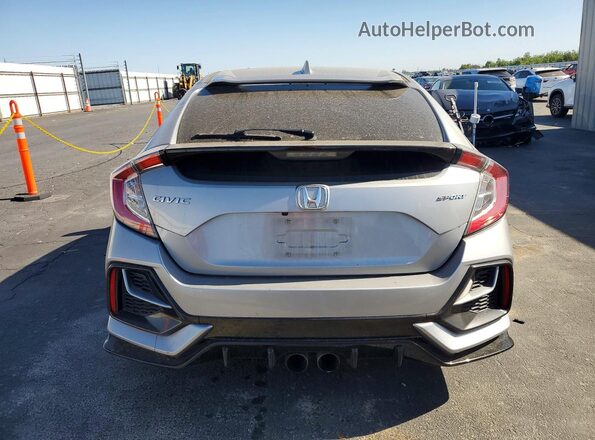 SHHFK7H42MU211002 2021 HONDA CIVIC Серебряный 
