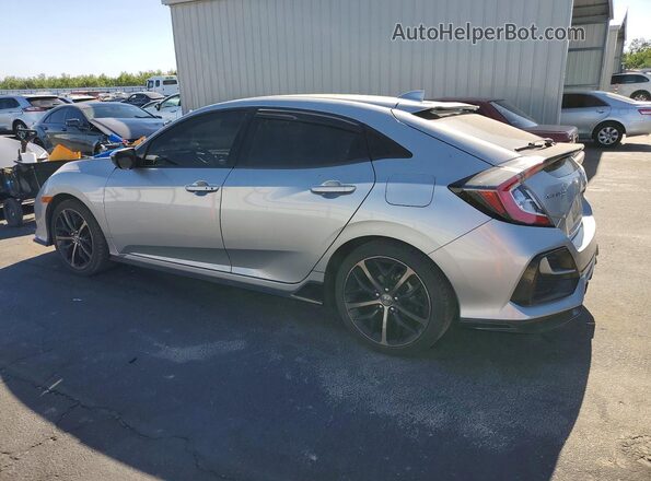 SHHFK7H42MU211002 2021 HONDA CIVIC Серебряный 