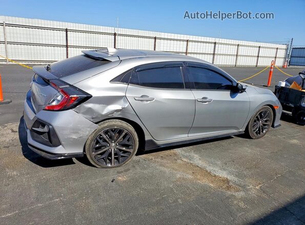 SHHFK7H42MU211002 2021 HONDA CIVIC Серебряный 