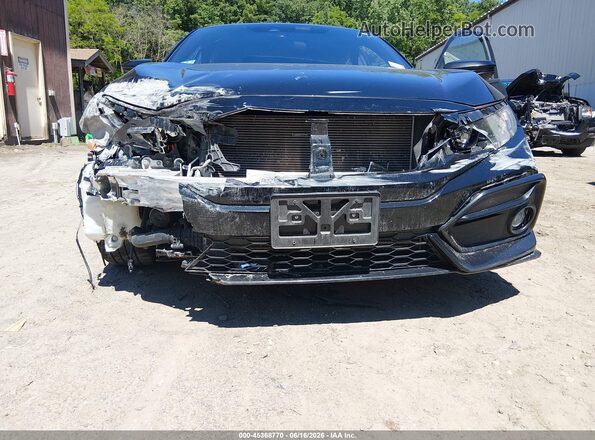 SHHFK7H42MU212599 2021 HONDA CIVIC Black Front view