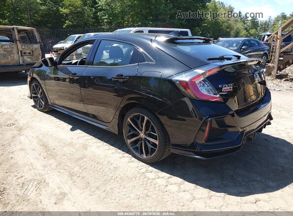 SHHFK7H42MU212599 2021 HONDA CIVIC Black Rear left