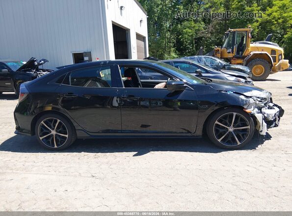 SHHFK7H42MU212599 2021 HONDA CIVIC Black Rear interior view