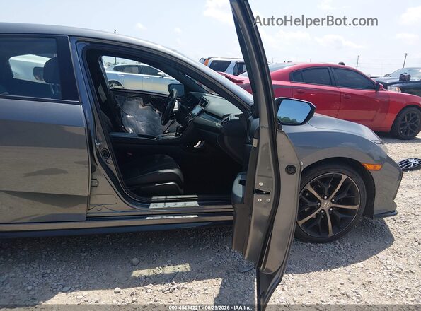 SHHFK7H42MU414519 2021 HONDA CIVIC Серый Вид салона спереди