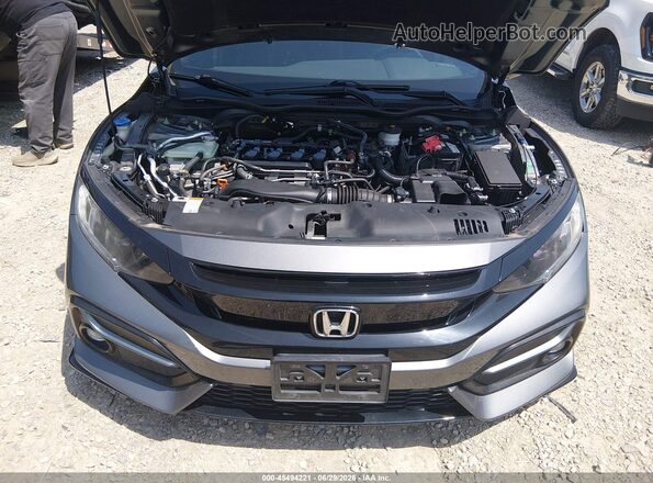 SHHFK7H42MU414519 2021 HONDA CIVIC Серый Вид сзади