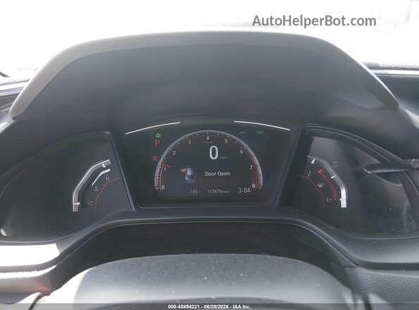SHHFK7H42MU414519 2021 HONDA CIVIC Серый Вид задних сидений
