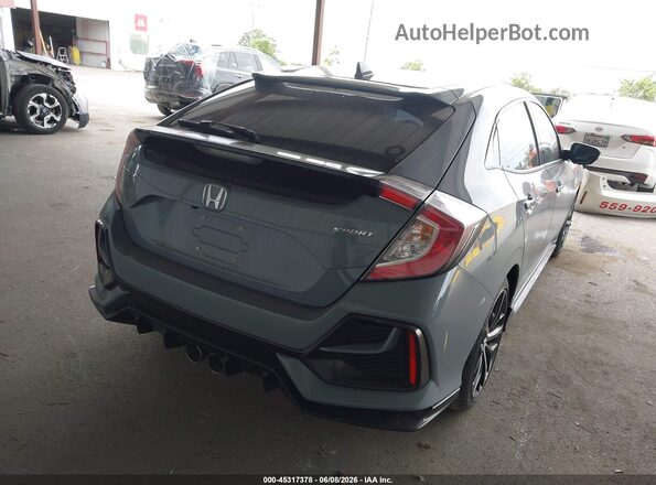 SHHFK7H42MU419963 2021 HONDA CIVIC Gray 