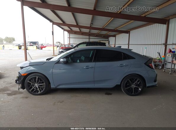 SHHFK7H42MU419963 2021 HONDA CIVIC Gray 