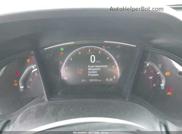 SHHFK7H43LU211699 2020 HONDA CIVIC Серый Вид задних сидений
