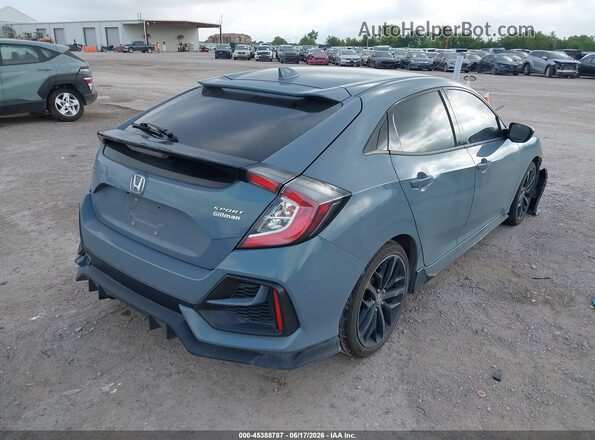 SHHFK7H43LU211699 2020 HONDA CIVIC Серый Задняя правая четверть