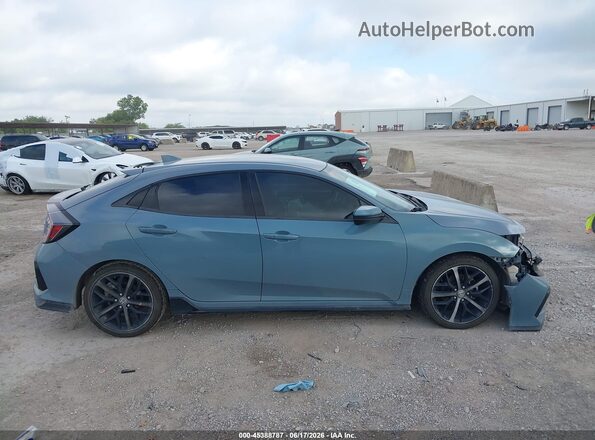 SHHFK7H43LU211699 2020 HONDA CIVIC Серый Вид задней части салона