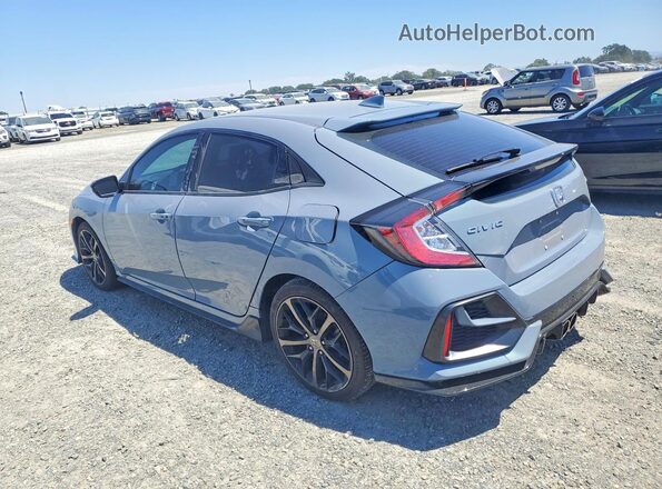 SHHFK7H43MU403741 2021 HONDA CIVIC Gray 