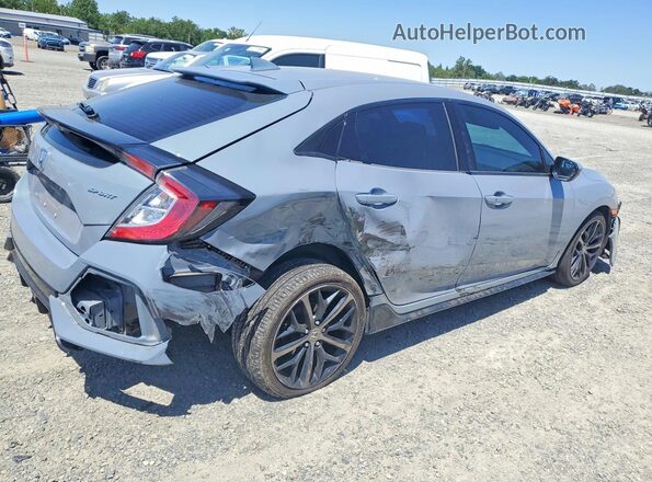 SHHFK7H43MU403741 2021 HONDA CIVIC Gray 