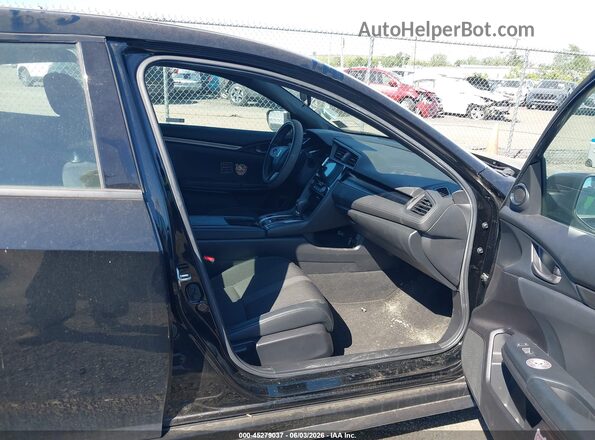 SHHFK7H43MU408146 2021 HONDA CIVIC Black Widok wnętrza z przodu