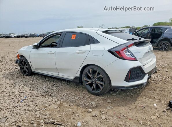 SHHFK7H44JU237418 2018 HONDA CIVIC White Задня ліва чверть