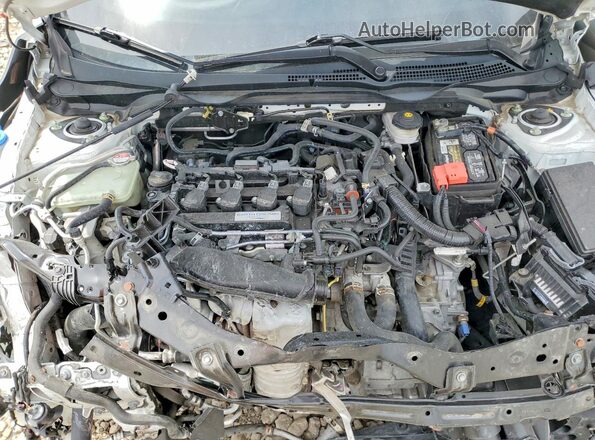 SHHFK7H44JU237418 2018 HONDA CIVIC White Вид задньої частини салону