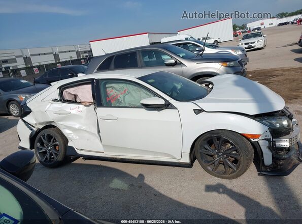 SHHFK7H44KU225657 2019 HONDA CIVIC White Вид щитка приладів