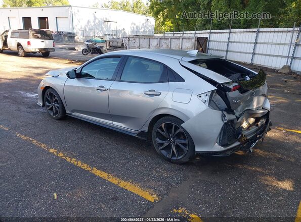 SHHFK7H44KU227683 2019 HONDA CIVIC Silver Задня ліва чверть