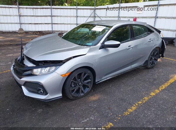SHHFK7H44KU227683 2019 HONDA CIVIC Silver Передня ліва чверть