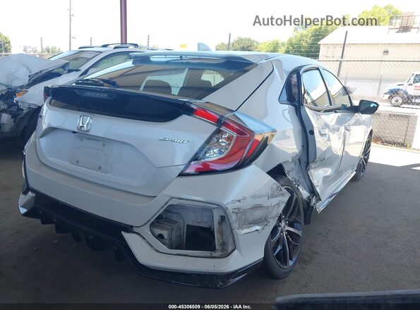 SHHFK7H44LU419154 2020 HONDA CIVIC White Trasero derecho