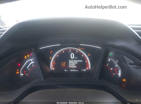 SHHFK7H44LU419154 2020 HONDA CIVIC White Vista de los asientos traseros