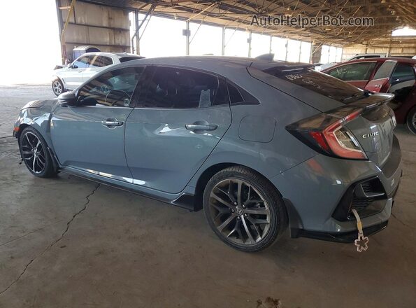 SHHFK7H44MU218470 2021 HONDA CIVIC Бирюзовый 