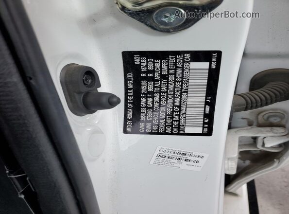 SHHFK7H44MU225094 2021 HONDA CIVIC White 
