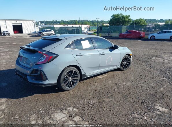 SHHFK7H44MU404820 2021 HONDA CIVIC Teal Задня права чверть