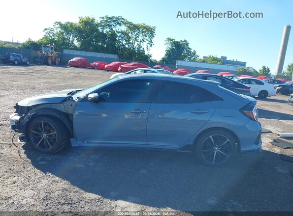 SHHFK7H44MU404820 2021 HONDA CIVIC Teal Панорамний вид салону 360°