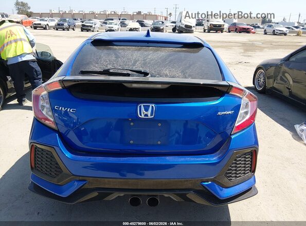 SHHFK7H45HU405559 2017 HONDA CIVIC Blue 