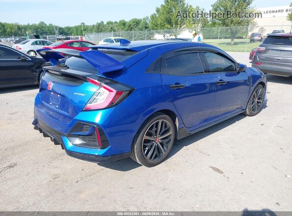 SHHFK7H45LU421558 2020 HONDA CIVIC Blue Задня права чверть