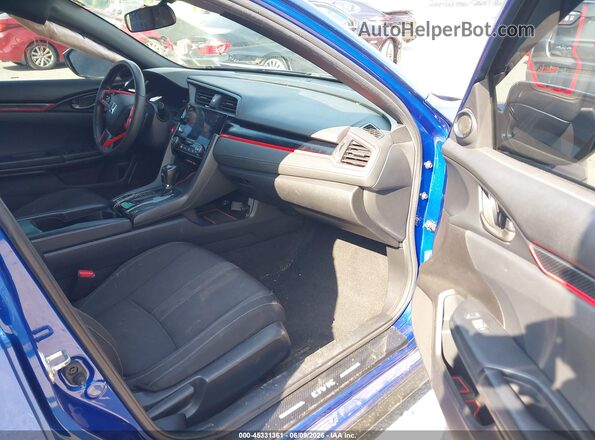 SHHFK7H45LU421558 2020 HONDA CIVIC Blue Вид салону спереду