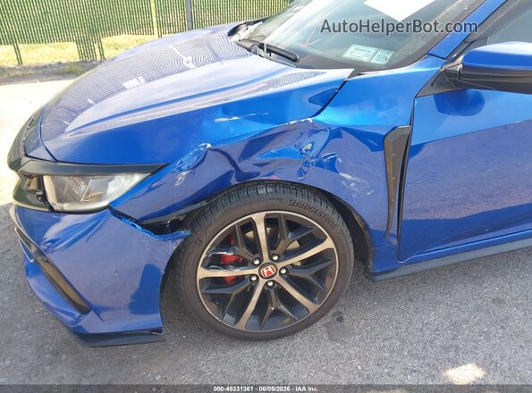 SHHFK7H45LU421558 2020 HONDA CIVIC Blue Вид спереду