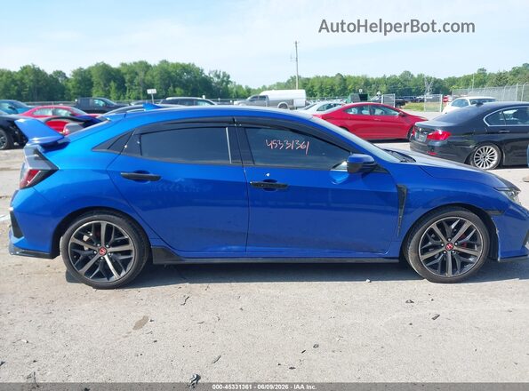 SHHFK7H45LU421558 2020 HONDA CIVIC Blue Вид задньої частини салону