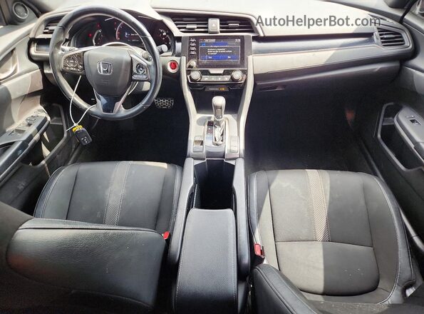 SHHFK7H45MU405443 2021 HONDA CIVIC Gray Dashboard view