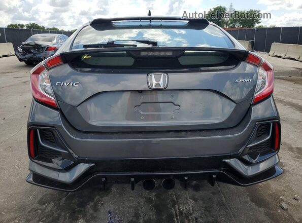 SHHFK7H45MU412246 2021 HONDA CIVIC Gray Vista trasera