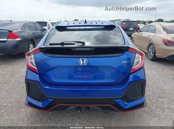 SHHFK7H46HU222218 2017 HONDA CIVIC Blue 