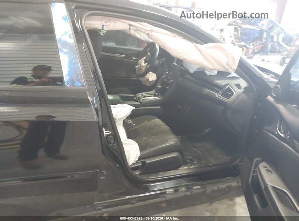 SHHFK7H46LU204083 2020 HONDA CIVIC Black Widok wnętrza z przodu