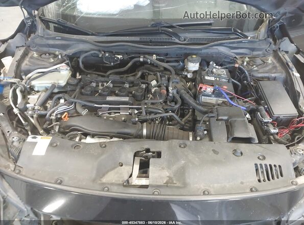 SHHFK7H46LU204083 2020 HONDA CIVIC Black Widok z tyłu